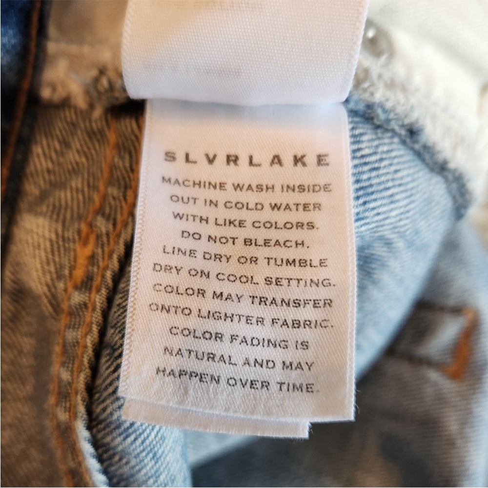 SLVRLAKE Blue Ankle & Cropped Jeans - Picture 6 of 7